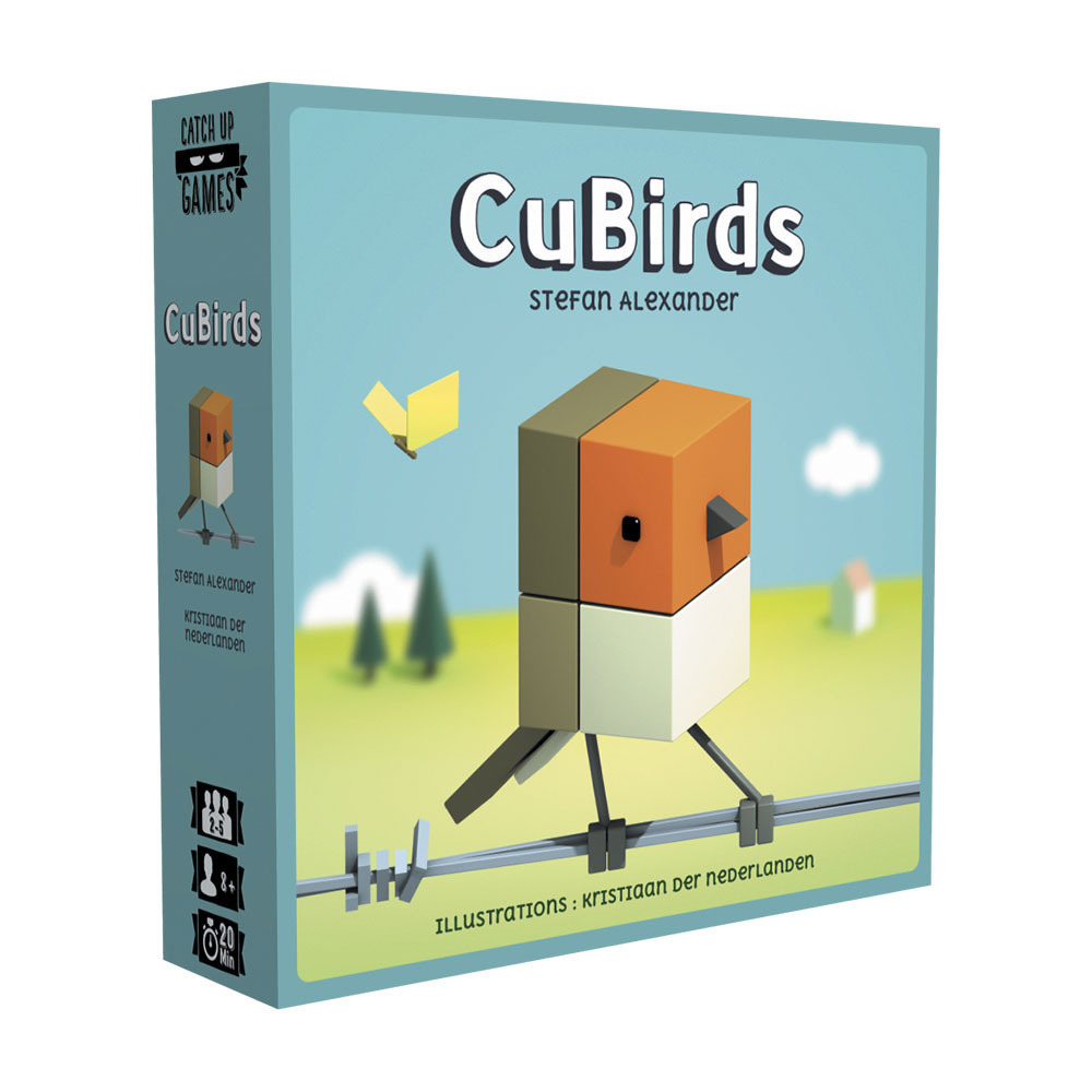 Cubirds Catch Up Card Games Bilingual (EN/FR) New Sealed For Age 8+